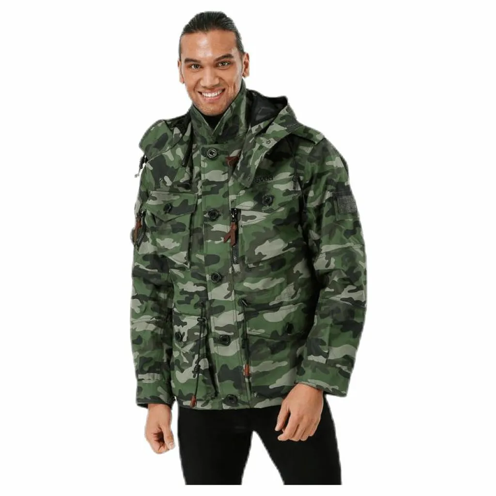 Svea Ben Jacket Patterned Mönstrad Hot