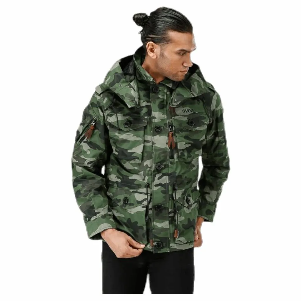 Svea Ben Jacket Patterned Mönstrad Hot