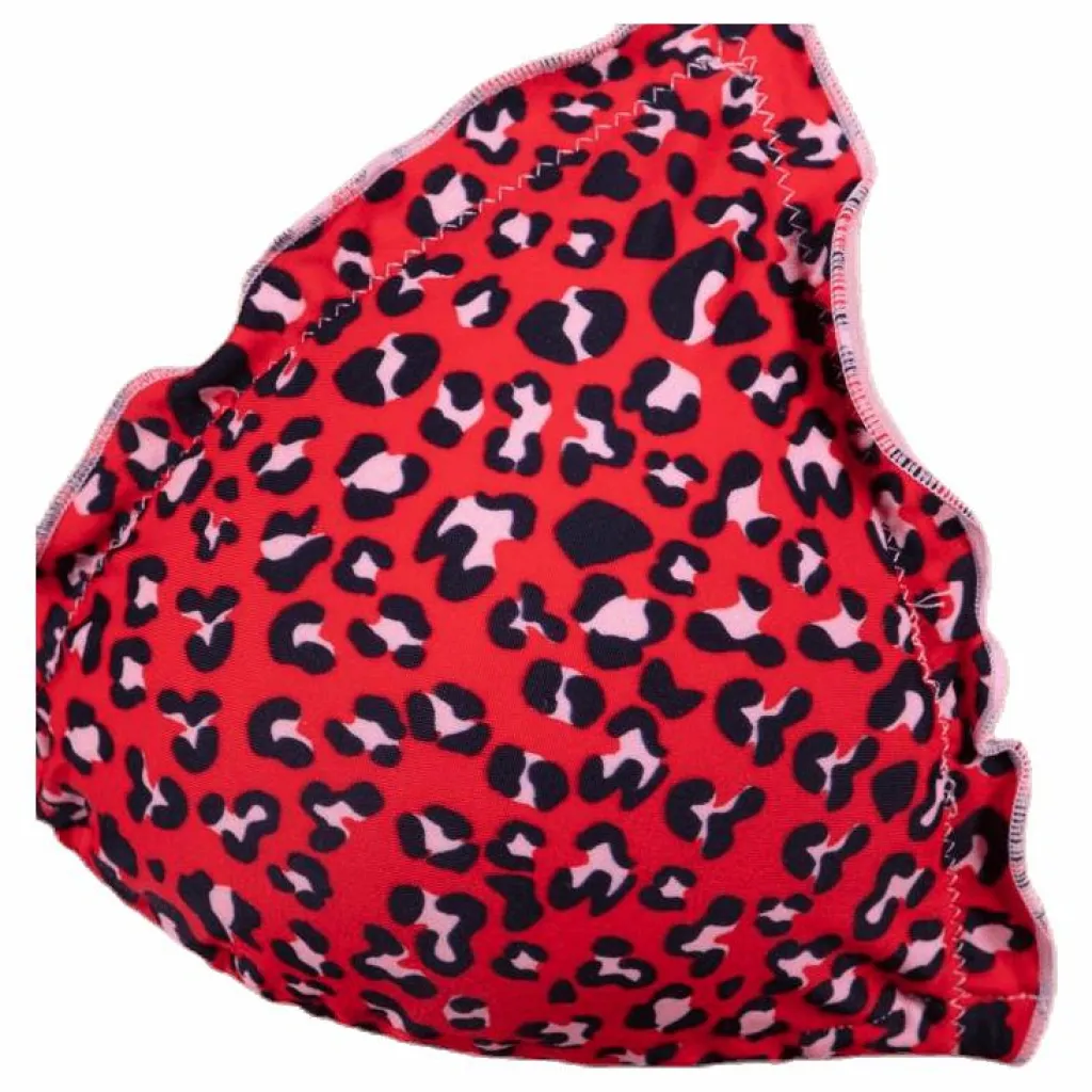 Pieces Benedicte Triangle Bra Red Röd New