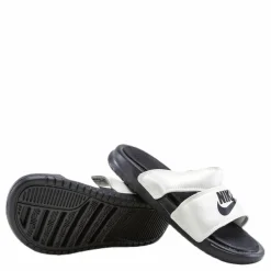 Nike Bennassi Duo Ultra Slide White/Black/Grey Svart Hot