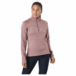 Kari Traa Berthe Midlayer Half Zip Taupe Brun Online