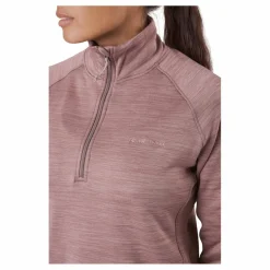 Kari Traa Berthe Midlayer Half Zip Taupe Brun Online