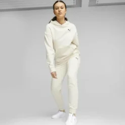 Puma Better Essentials Pants Cl Tr White Vit Hot