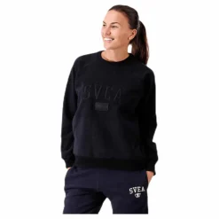 Svea Betty Crew Black Svart Discount