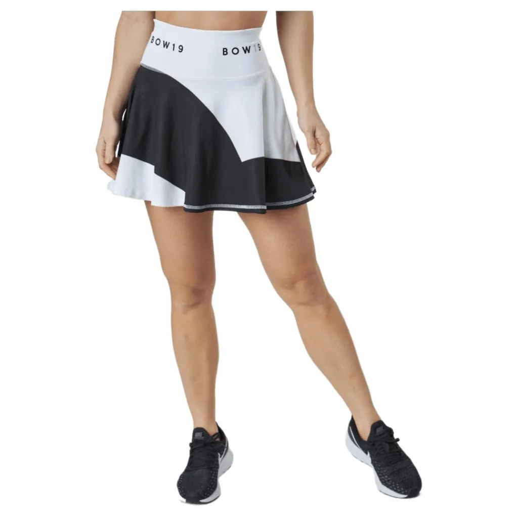 Bianca /print Skirt Big Stripe White/black*BOW19 New