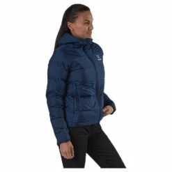 Haglöfs Bield Down Hood Blue Blå Best