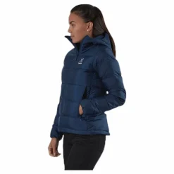 Haglöfs Bield Down Hood Blue Blå Best