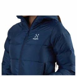 Haglöfs Bield Down Hood Blue Blå Best