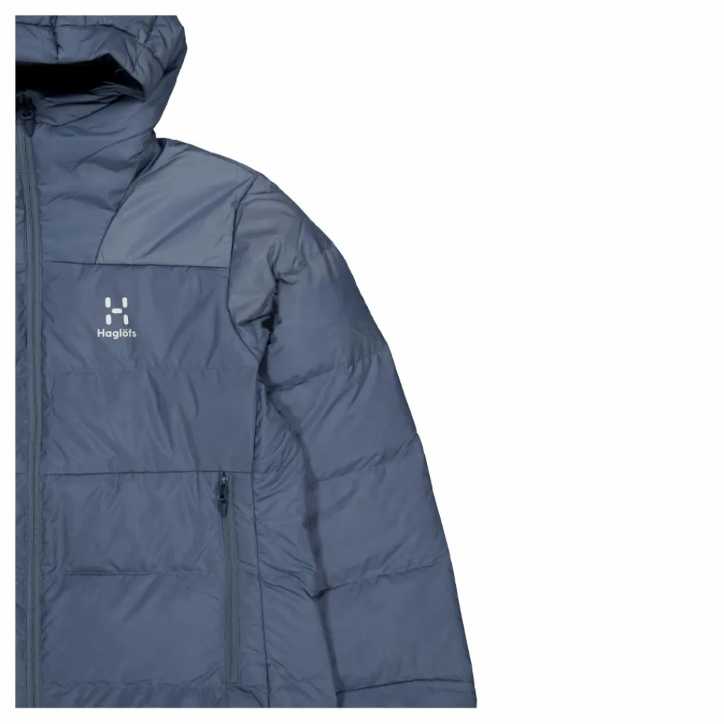 Bield Down Hood W Steel Blue*Haglöfs Best
