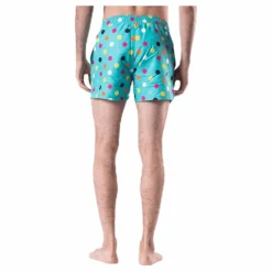 Big Dot Swim Shorts Green*Happy Socks Clearance