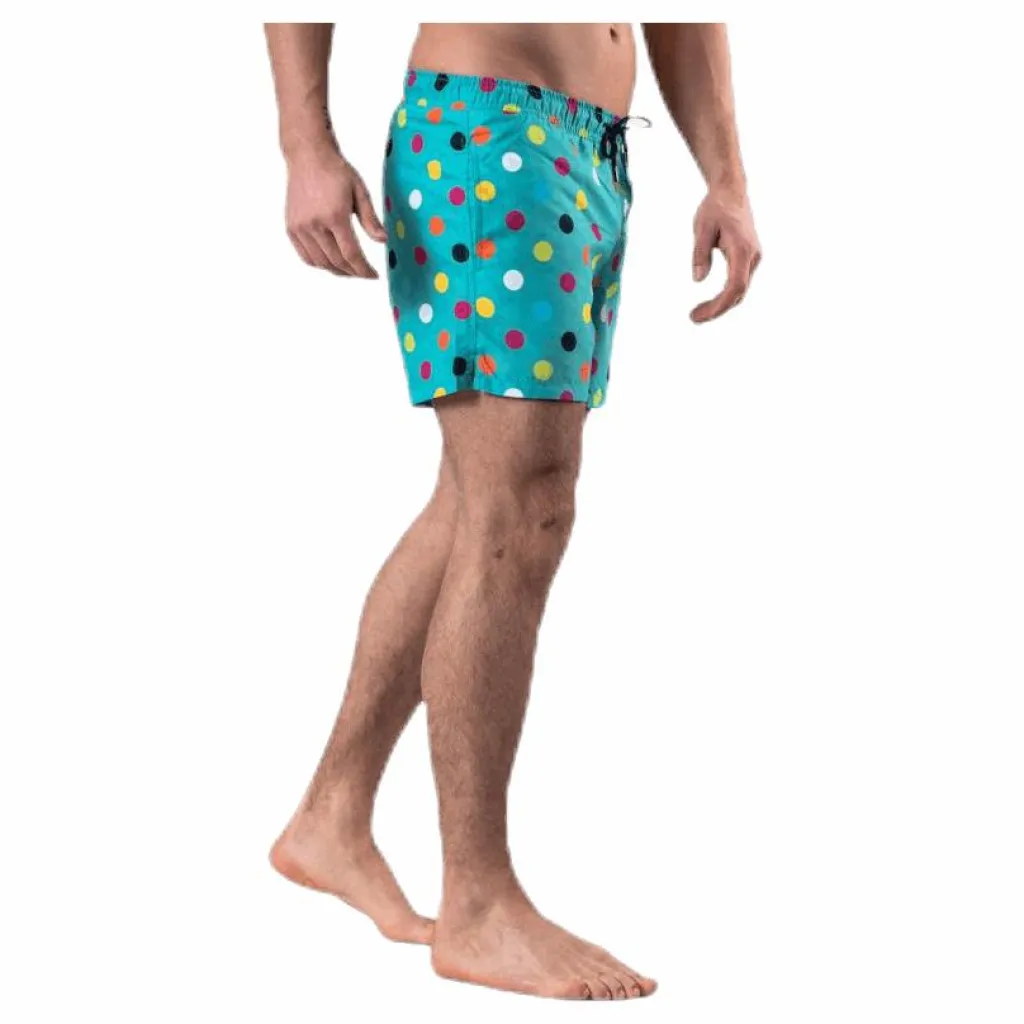 Big Dot Swim Shorts Green*Happy Socks Clearance