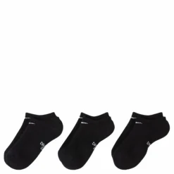 Nike Big Kids Socks (3pairs) Black/white Svart Best
