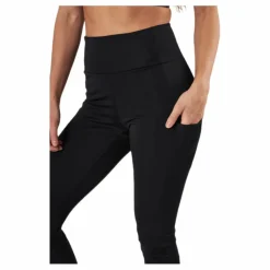 adidas Big Logo Sport Tights Black / Black / White Svart Outlet
