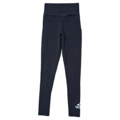 adidas Big Logo Sport Tights Black / Black / White Svart Outlet