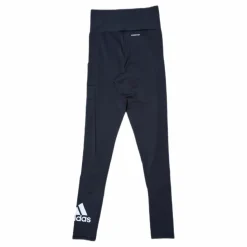 adidas Big Logo Sport Tights Black / Black / White Svart Outlet