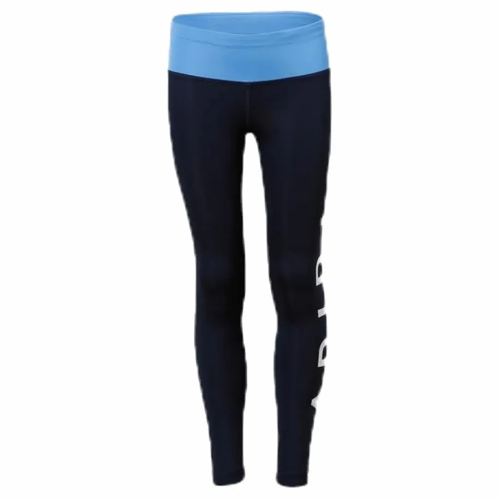adidas Big Text Tights Youth Blue/Black Blå och Svart Online