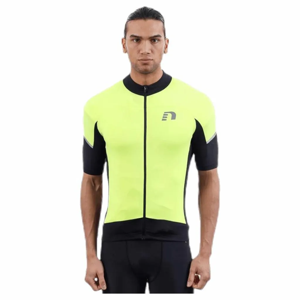 Bike Stretch Jersey Black/Yellow*Newline Sale