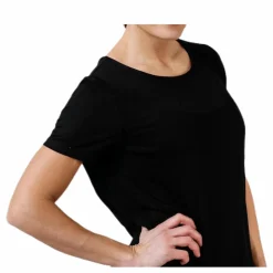 Pieces Billo Ss Dress Black Svart Outlet