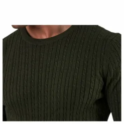 Blacamp Cable Knit Crew Neck Black*Jack & Jones New