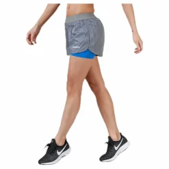 Newline Black 2-Lay Shorts Grey Grå