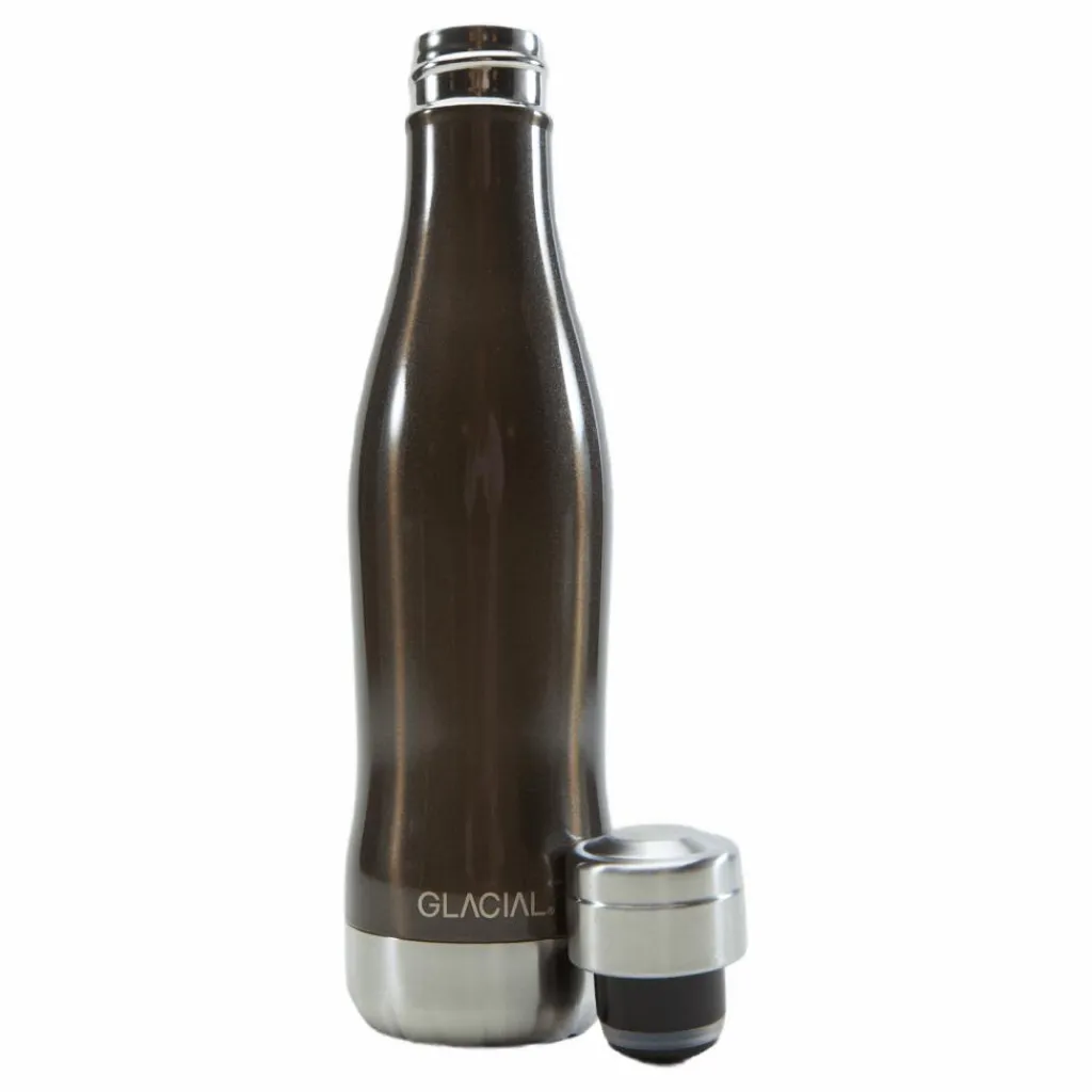 GLACIAL Black Metallic 400ml Brun Discount
