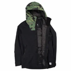 ColourWear Block Jacket Black Svart New