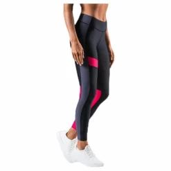 BLACC Blocked Compression Tights Black Svart Discount