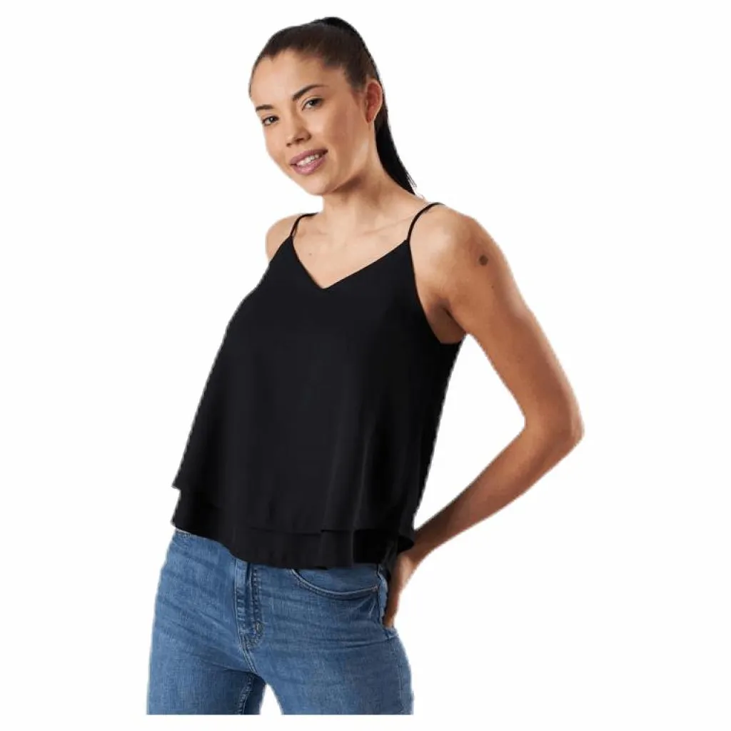Bodil Slip Top Black*Pieces New