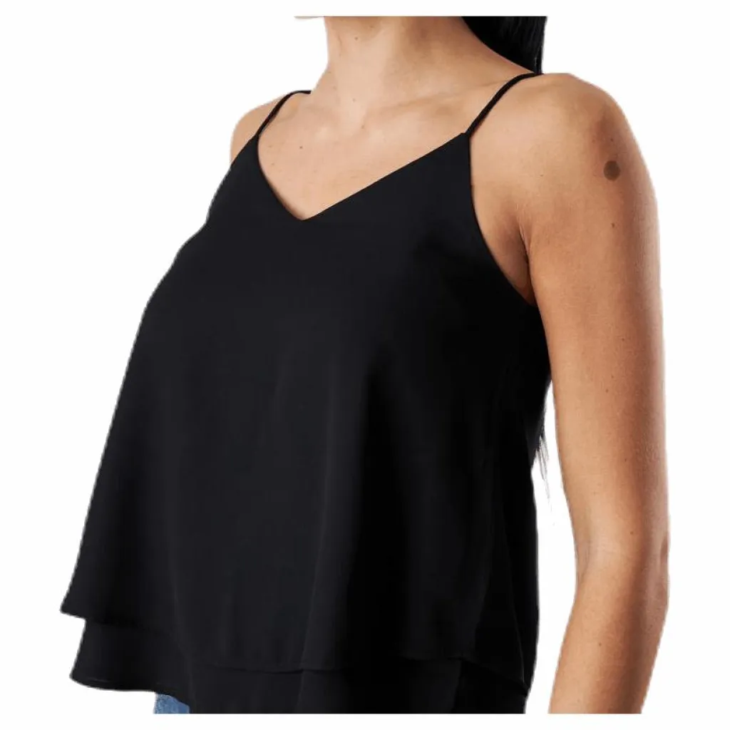 Bodil Slip Top Black*Pieces New