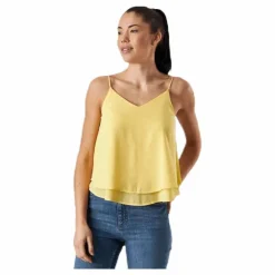 Bodil Slip Top Yellow*Pieces Best