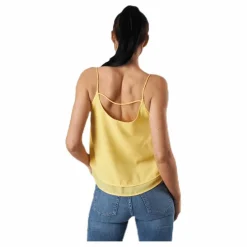 Bodil Slip Top Yellow*Pieces Best