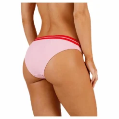 Pieces Bola Bikini Brief Pink/White Rosa och Vit Outlet