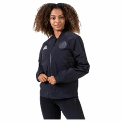 adidas Bomber Jacket White/Black Svart Online
