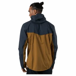 Salomon Bonatti Wp Jkt M Cumin/ebony Flerfärgad New