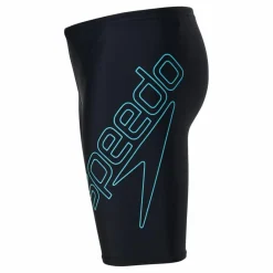 Boom Logo Placement Jammer Blue/Black*Speedo Clearance
