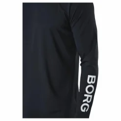 Björn Borg Borg LS Tee Black Svart Outlet
