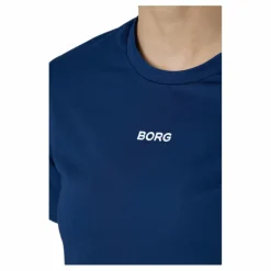Björn Borg Borg Regular Tee Blue Blå Outlet