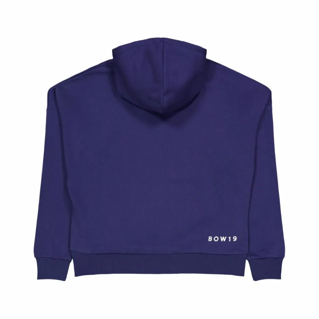 BOW19 Bowie Hoodie Navy Blå Hot