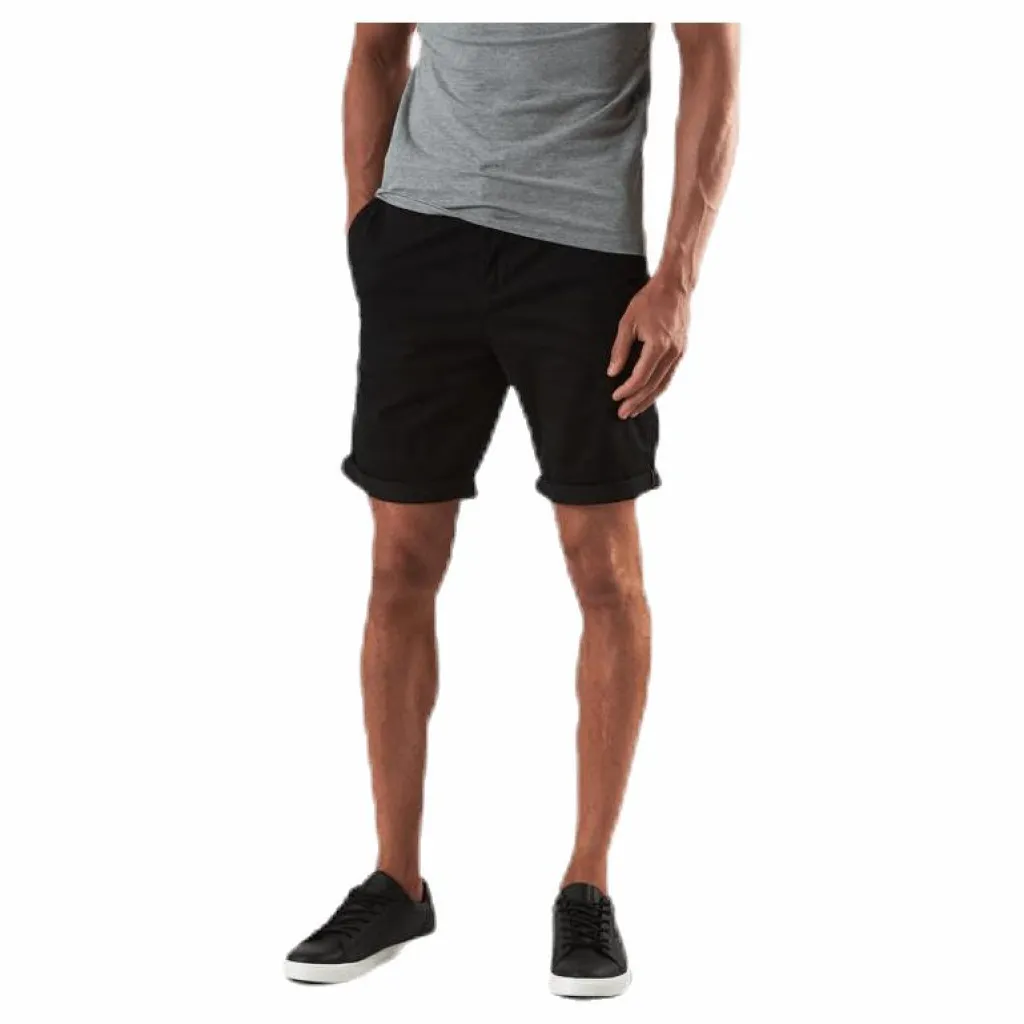 Jack & Jones Bowie Shorts Solid Black Svart Outlet
