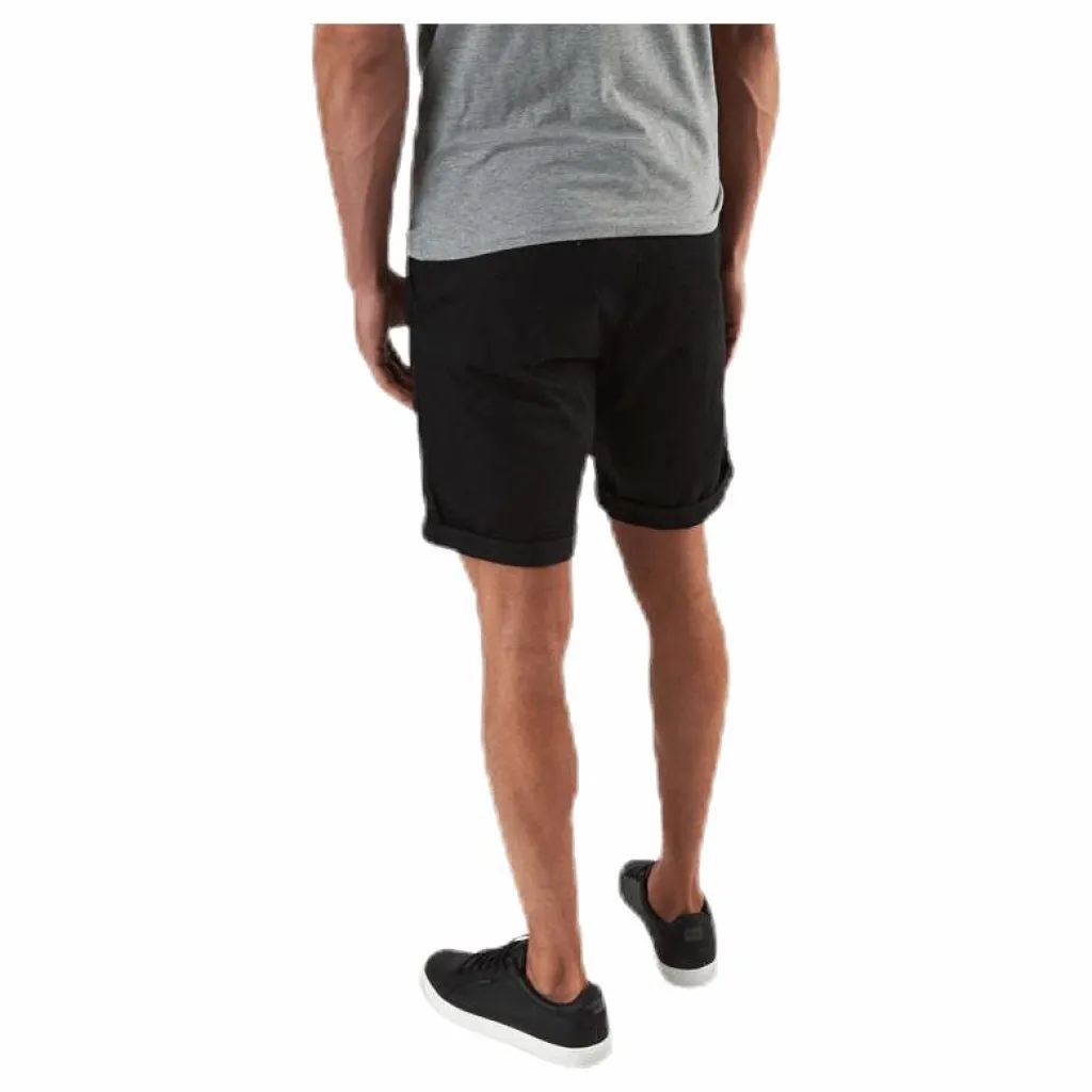 Jack & Jones Bowie Shorts Solid Black Svart Outlet