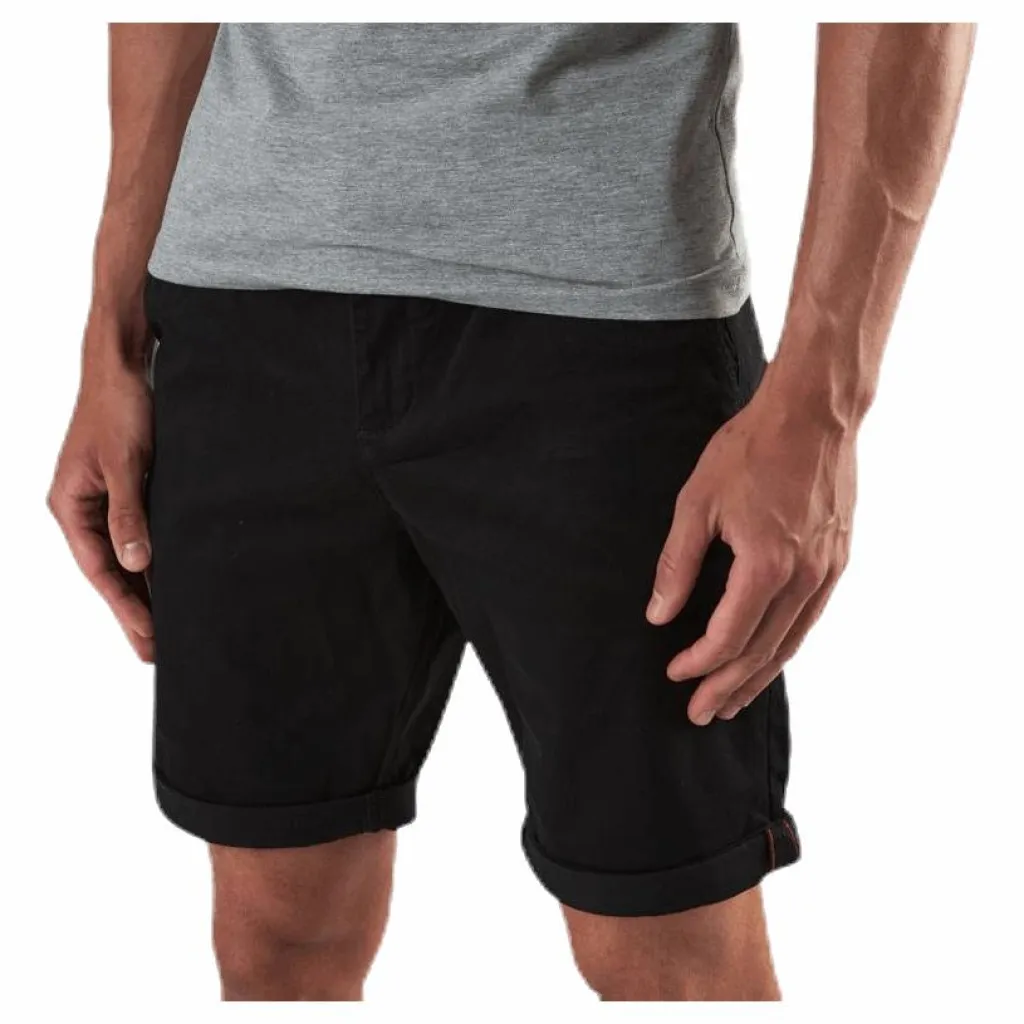 Jack & Jones Bowie Shorts Solid Black Svart Outlet