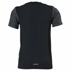 adidas Boys Aeroready Heather Tee Black / Grey Four / White Svart Discount