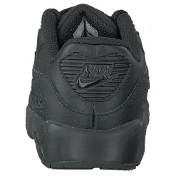 Nike Boys' Air Max 90 Leather TD Kids Black/black Svart Clearance
