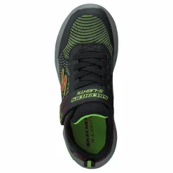 Skechers Boys Erupters Iv Bklm Black Lime Svart Clearance
