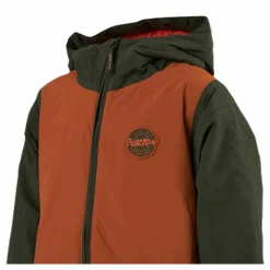 Burton Boys Gameday Jacket Brown/Green Brun och Grön Online