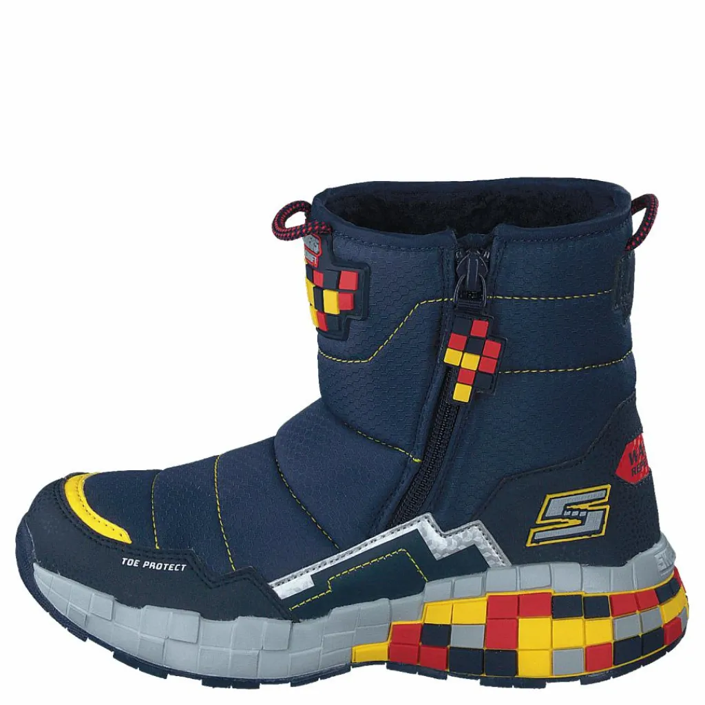 Boys Mega-craft - Water Repell Nvrd Navy Red*Skechers New