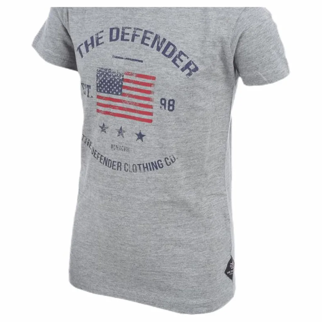 The Defender Brad Tee Jr Grey Grå Online