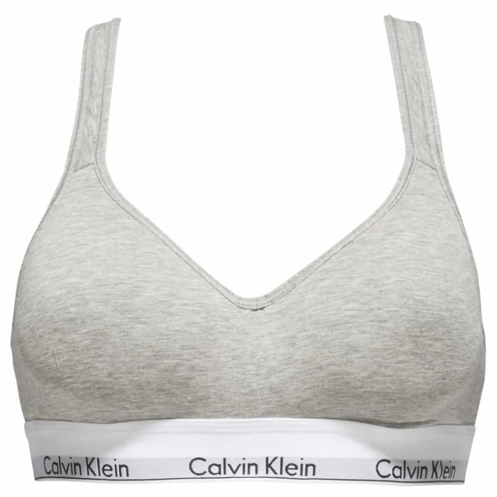 Calvin Klein Bralette Lift Grey Heather Grå