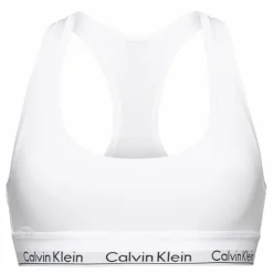 Calvin Klein Bralette White Vit Sale