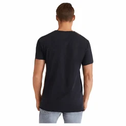 Bread & Boxers Relaxed Crew Neck Blå Clearance